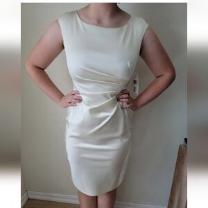 Lauren Ralph Lauren Cream Mini Dress